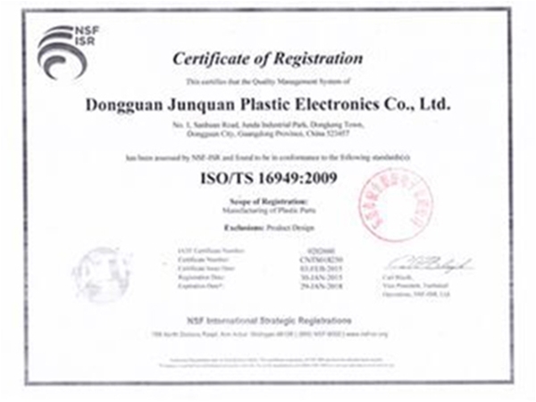 Certificates
